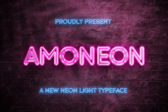Amoneon Display Font for Bold Business Branding