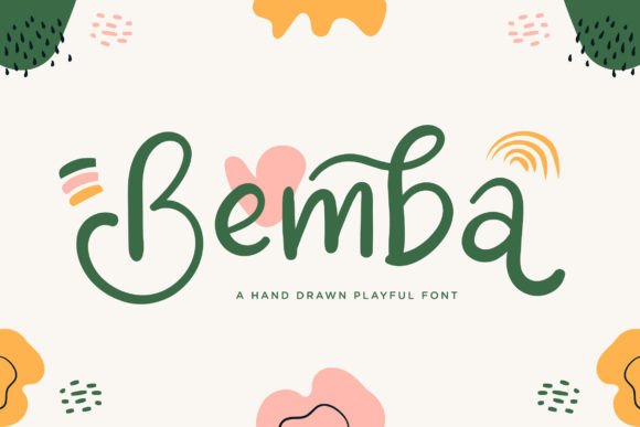 Bemba: A Hand-Drawn Display Font for Modern Web Design