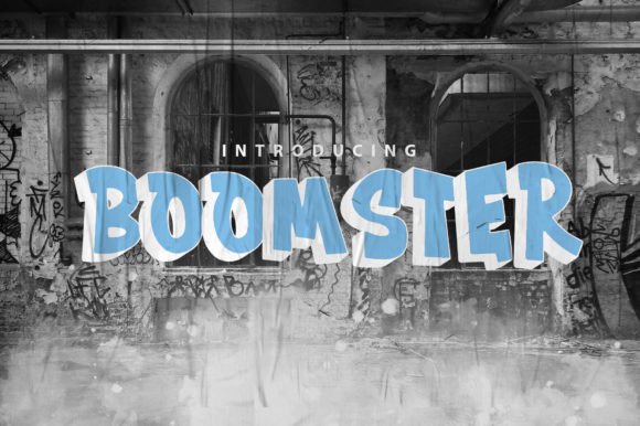 Boomster Display Font for Magazine Covers and Editorial Branding