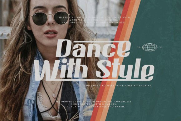 Burnston: A Bold Retro Display Font for Editorial Design and Branding