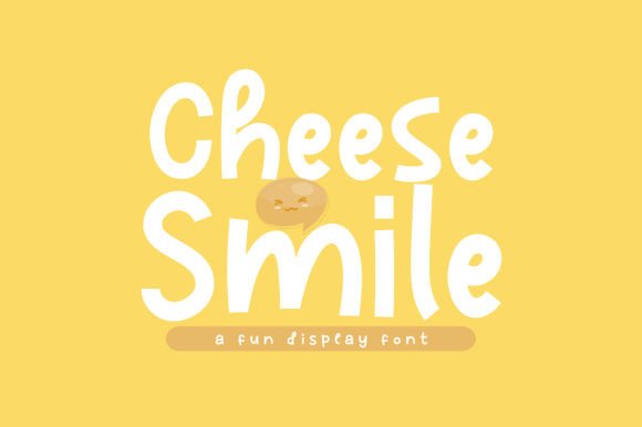 Cheese Smile: A Playful Display Font for Scroll-Stopping Brand Content