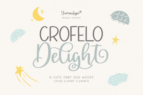 Crofelo Delight Duo: A Script and Display Font for Brands