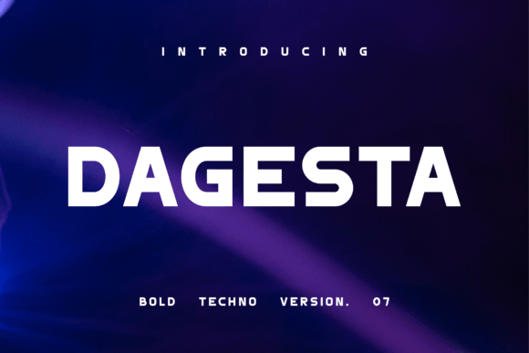 Dagesta: A Sleek Modern Display Font for Bold Branding