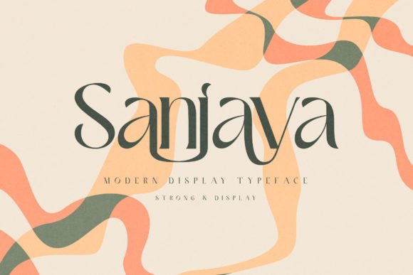 Ez-sanjaya: A Modern Display Font for Campaign Design