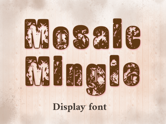 Fresco Frenzy: A Display Font for Handmade Products and Printables