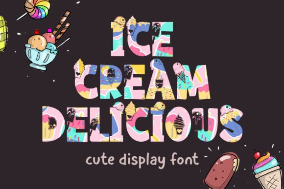 Ice Cream Delicious for Digital Branding and Web Design Projects