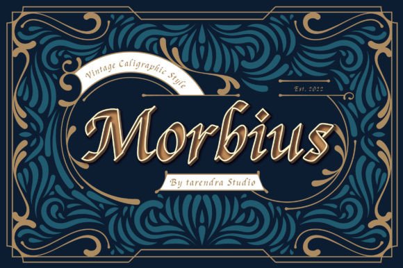 Morbius Display Font for Polished Web Branding and Layouts