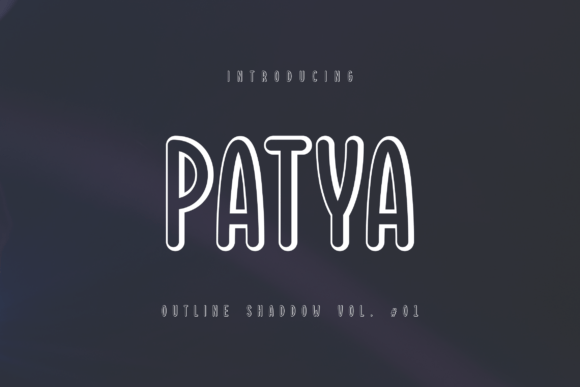 Patya Review: A Bold Display Font for Handmade Products and Shop Branding