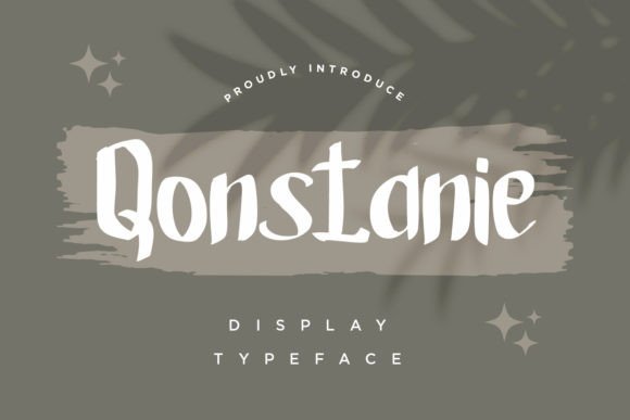 Qonstanie Display Font for Elegant, High-Impact Campaigns