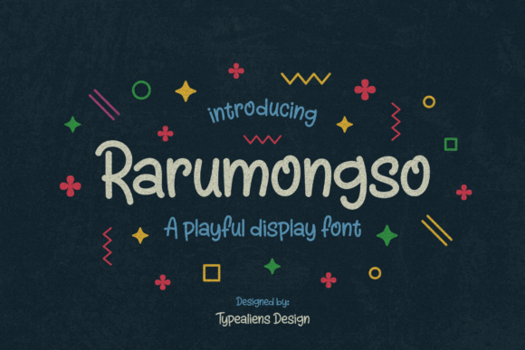 Rarumongso Font Review for Playful Brand Campaigns