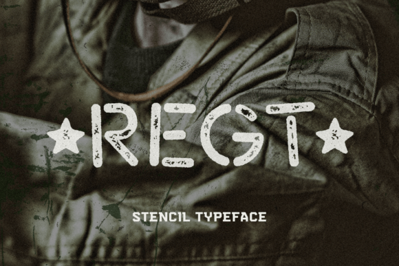 Regt: A Bold Display Typeface for High-Energy Branding