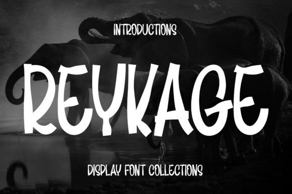 Reykage: A Handwritten Font That Elevates Small Business Branding